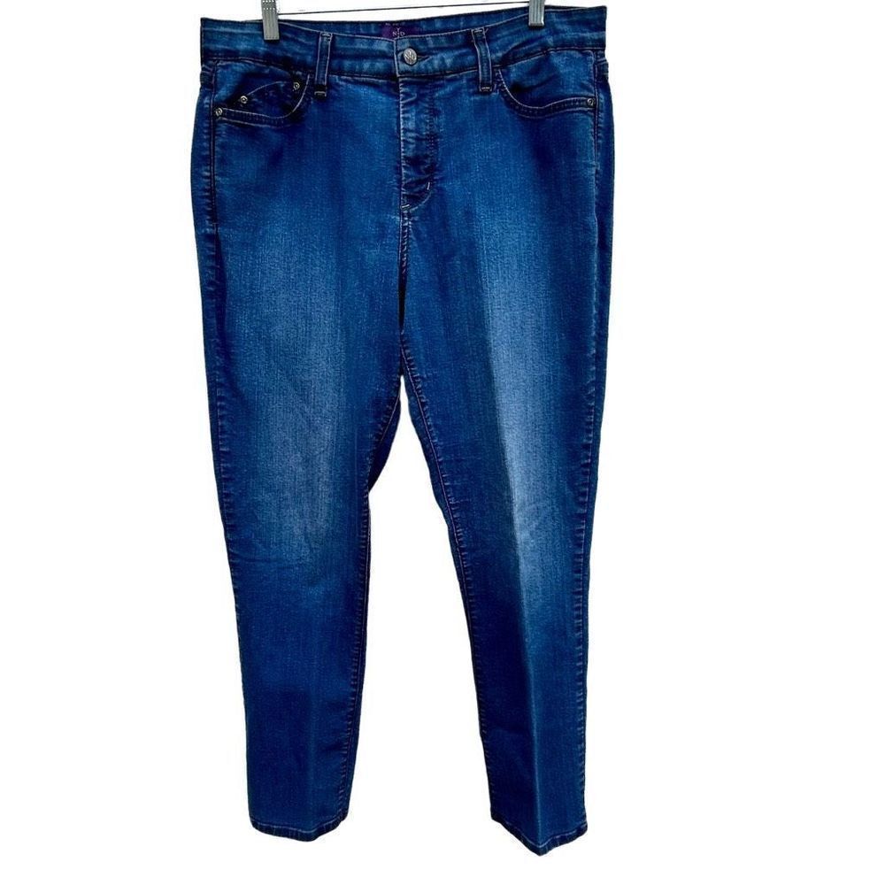 Not Your Daughters Jeans Women's Plus Size 16 Curvy Cotton Blend Skinny Leg EUC